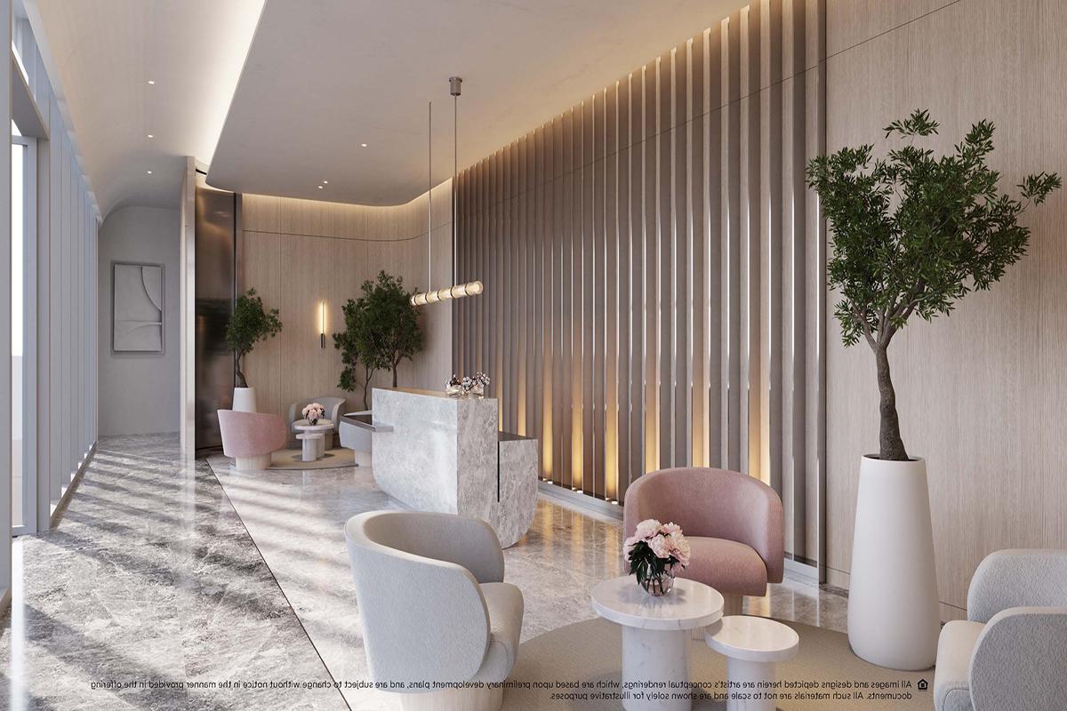 Rendering of 洛杉矶发生 Lobby